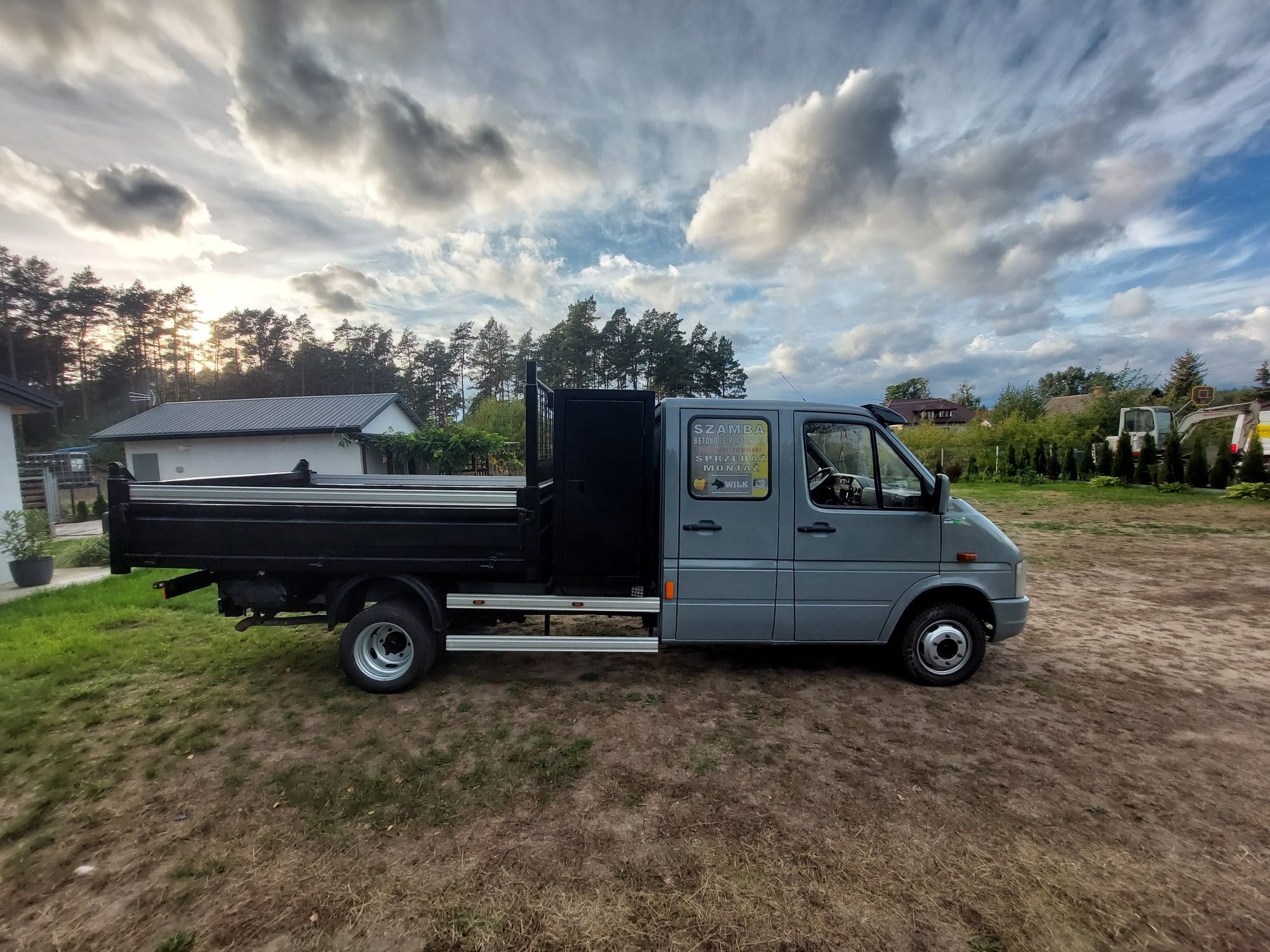 Volkswagen LT-46 2.5 TDI, Dubel kabina! Wywrotka!