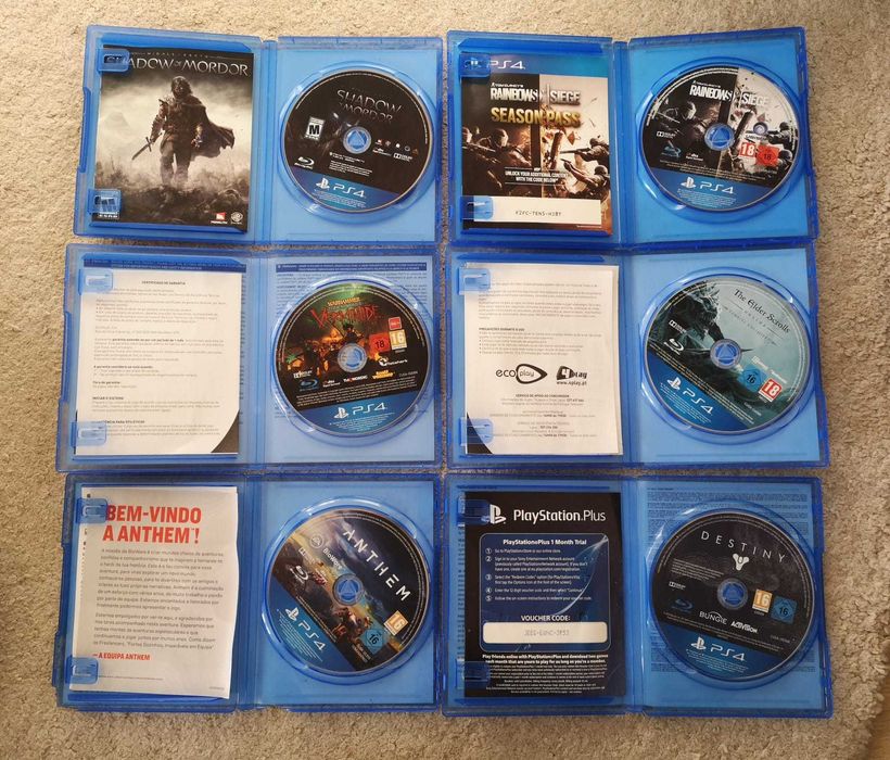 12 jogos para PS4 por 7 euros cada um!