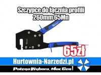 Szczypce do łączenia profili 260mm 65Mn Geko