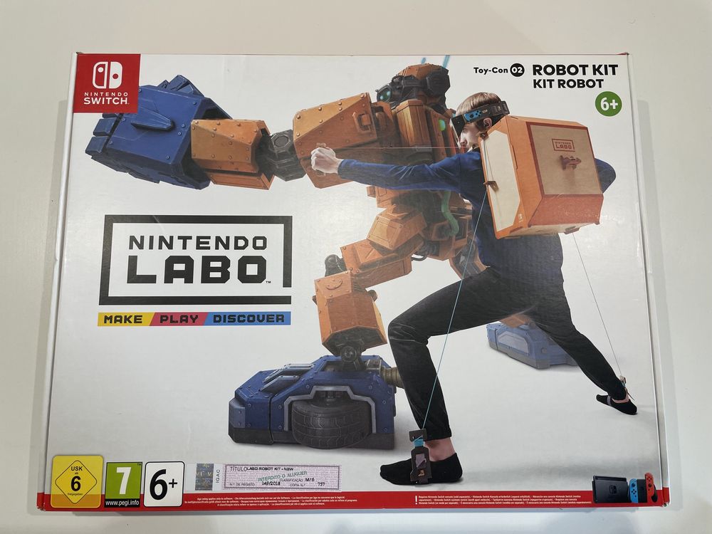 Nintendo Labo Robot Kit Toy-Con 02 MONTADO COMPLETO