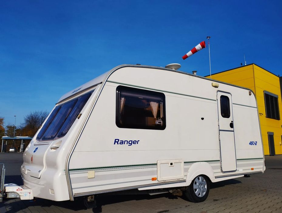 Bailey Bailey DMC-1050. WŁĄCZ FILMIK !!!  DUŻA ŁAZIENKA. MOVER. NOWY SOLAR. PRZEDSIONEK. 100% SPRAWNA  OKAZJA !!! ŚLICZNA, ZADBANA przyczepa kempingowa. GOTOWA DO JAZDY !!!