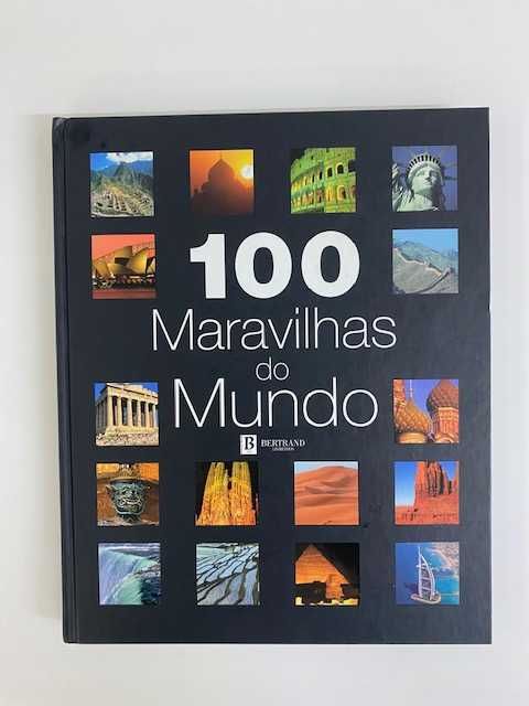 Livros 100 Maravilhas do Mundo - NOVO (mesmo impecável)