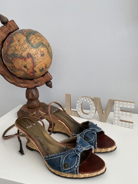 Sandalias Salto Fluxá 40