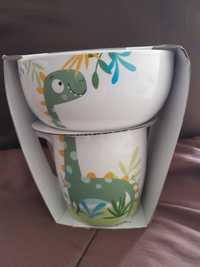 Taça + caneca Dinossauro