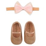 6-12 mies. Rising Star zestaw prezentowy opaska + niechodki buty 17 18