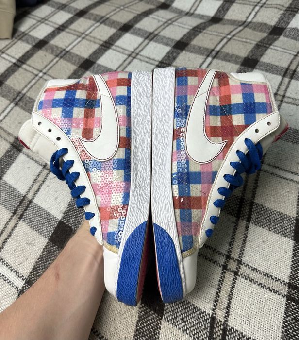Унікальні вінтажні кросівки Nike Blazer SB mid розмір 40,5-41 / 26 см