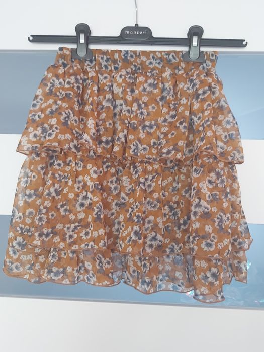 Nowa spódniczka Laurella Judith musztardowa