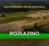 Działka 3000 m² Działka VIP z linią lasu, widok, blisko S6, Rozłazino