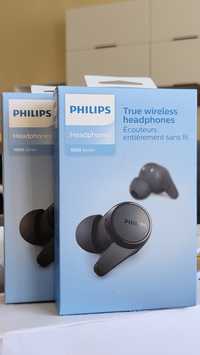 Philips Headphones 1000 Series(TAT1207) True Wireless IPX4 Black,новые