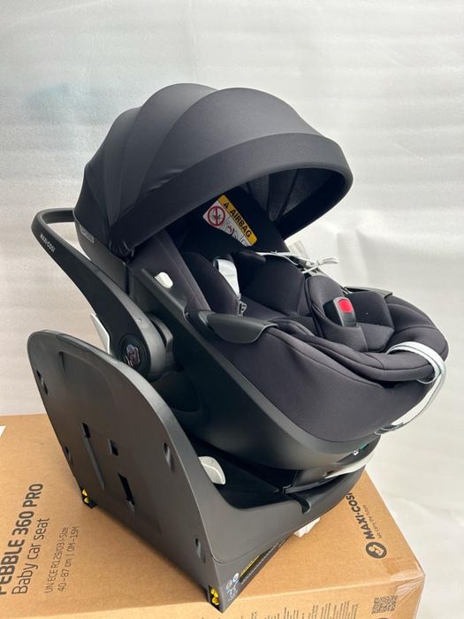 Maxi Cosi Pebble 360 Pro Twillic Black + baza FamilyFix 360 Pro