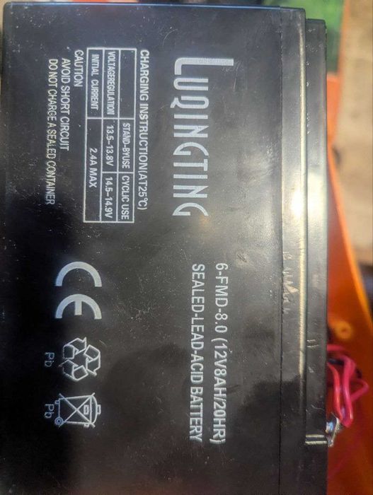 Аккумулятор 12V 8AH AGM  6-FMD-8.0