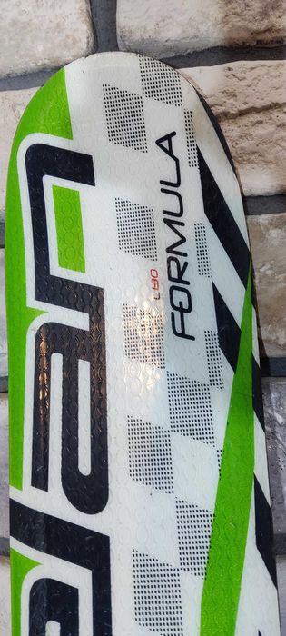 Narty junior Elan Formula 130 + wiązania elan