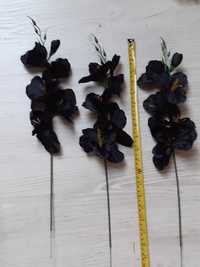 Mieczyk czarny kwiat sztuczny