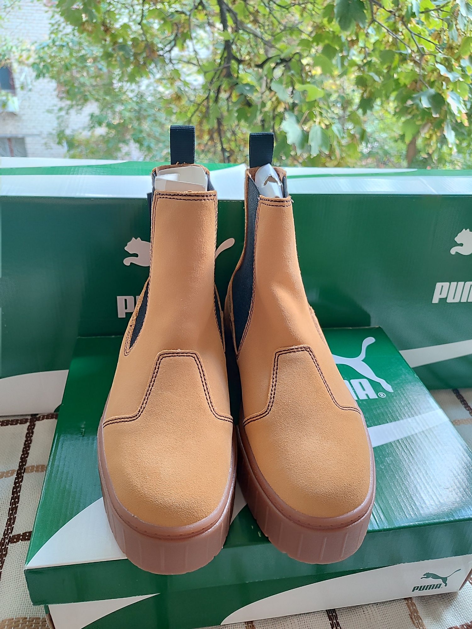 Нові черевики челсі Puma Mayze Chelsea Suede Оригінал США! 38 38.5 39