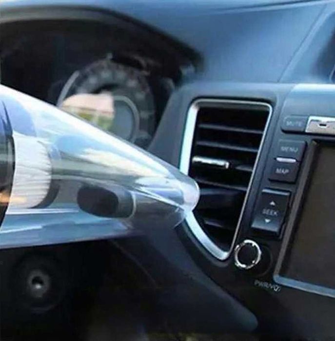 4w1 Bezprzewodowy Mocny Odkurzacz Samochodowy Akumulatorowy120W+GRATIS