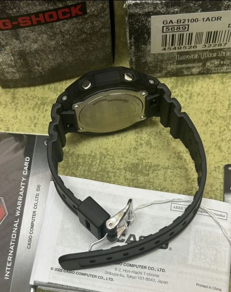 Мужские часы Casio GA-B2100-1A