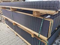 Panel ogrodzeniowy Lublin wys. 153cm fi 4mm grafit,czarny,