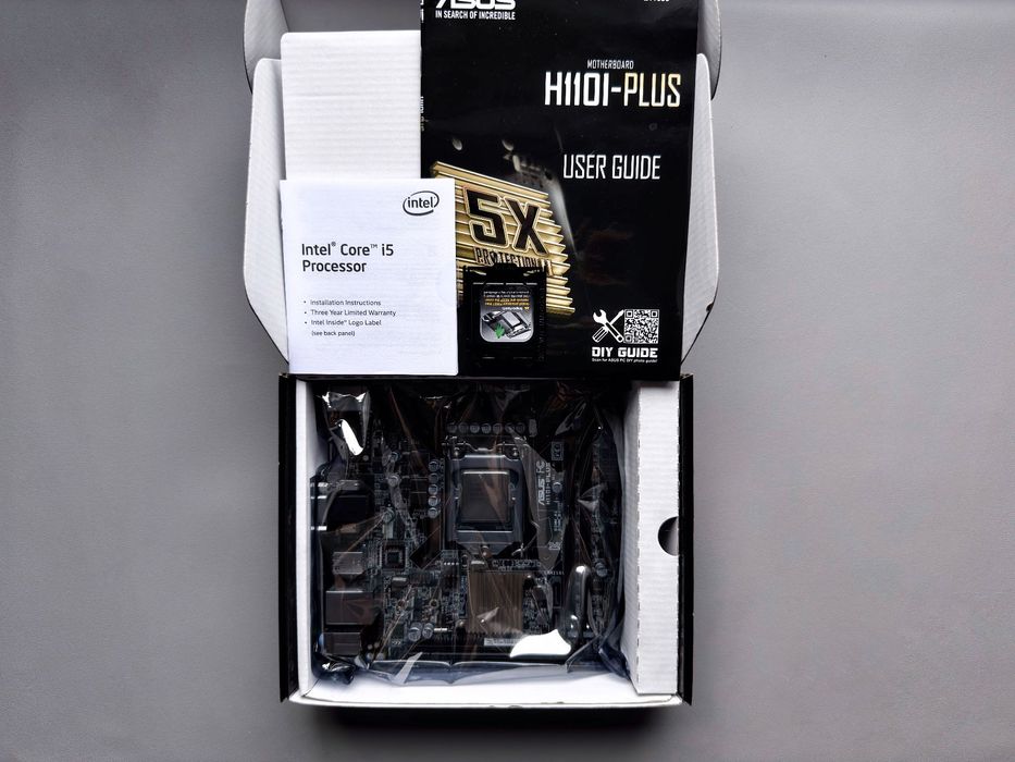 ASUS H110I-PLUS ITX + i5-6600 + 8GB DDR4 + Corsair CX450M