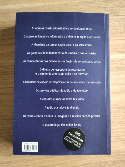 Legislação anotada da Comunicação Social
