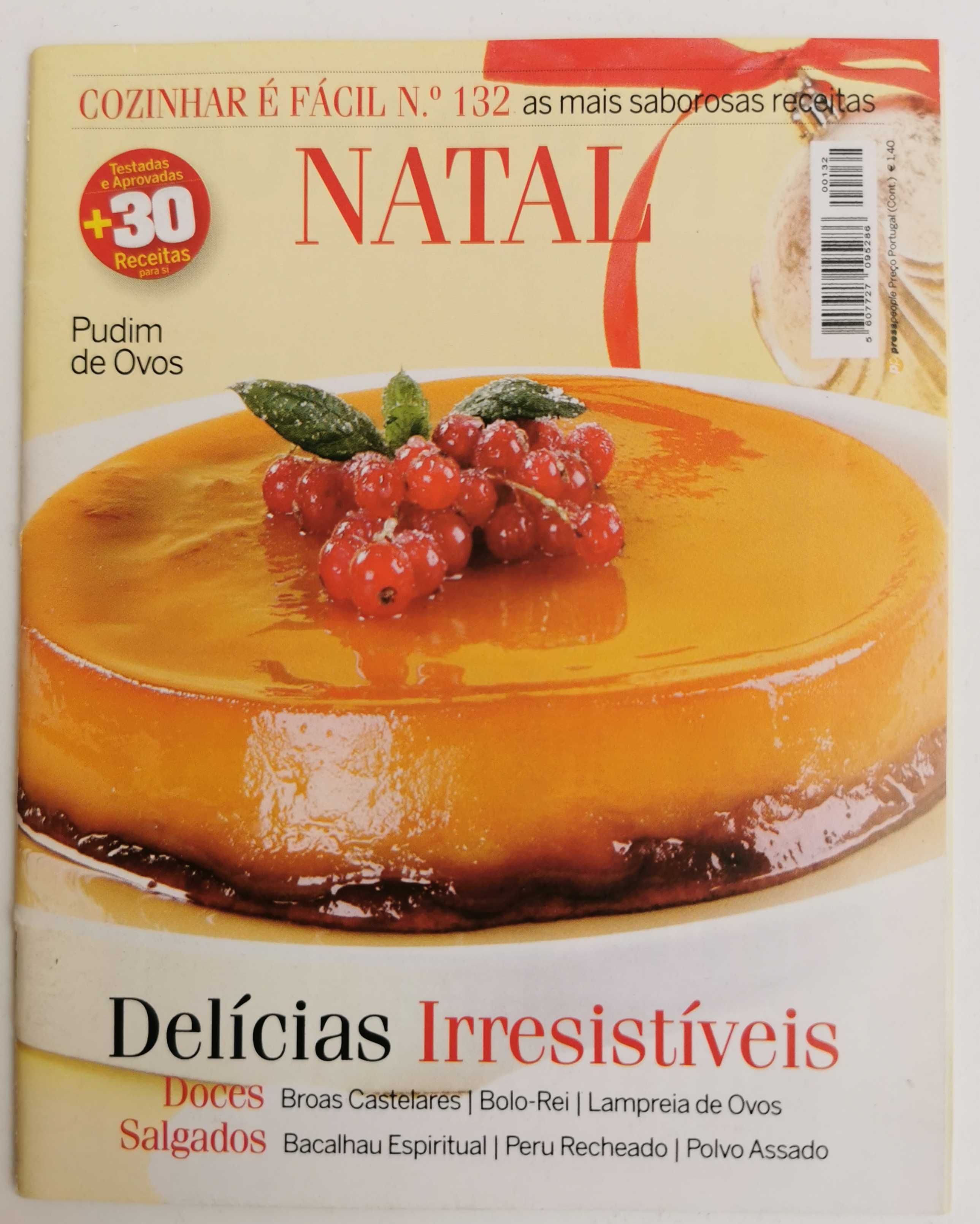 4 REVISTAS DE RECEITAS CULINÁRIAS PARA O NATAL: