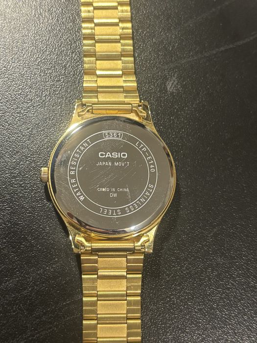 Relógio Casio (Analógico - Dourado)