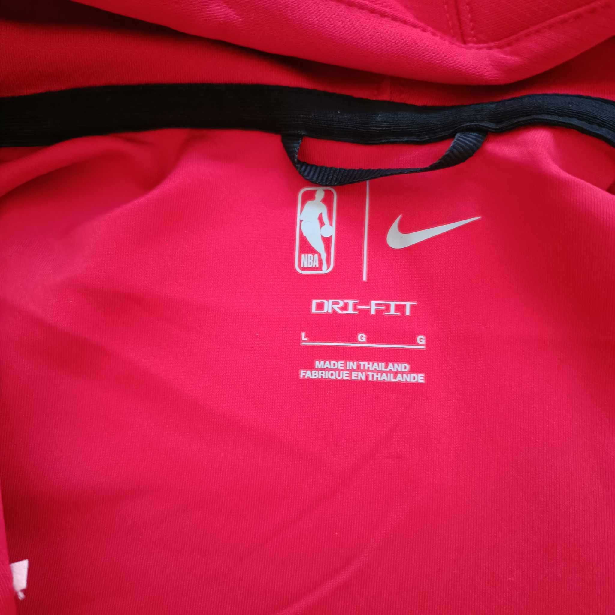 Nike Dri-Fit NBA Chicago Bulls Showtime Full-Zip Hoodie r. L