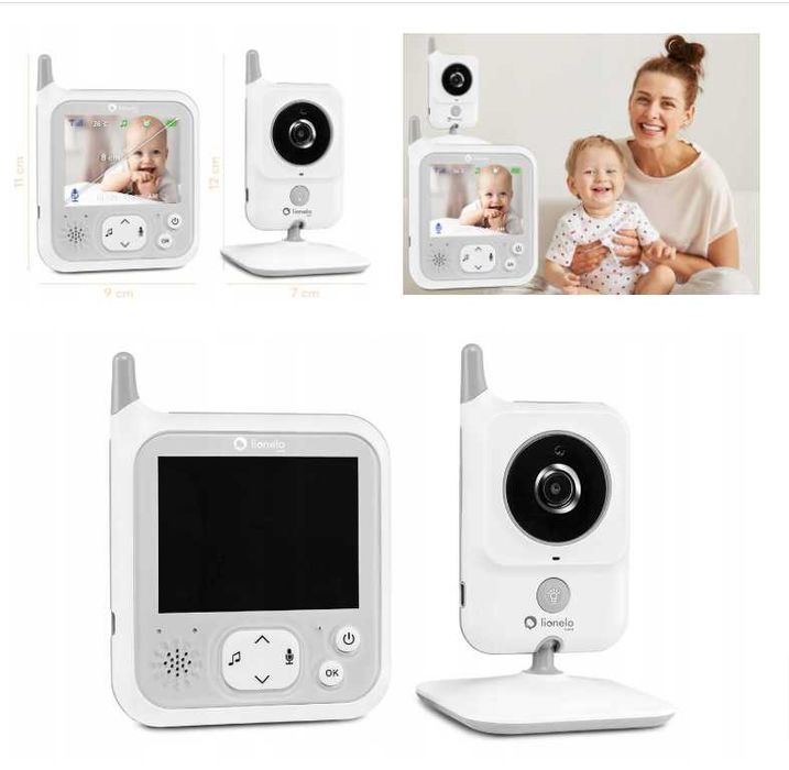 Elektroniczna niana, kamera Lionelo Care Babyline 7.1