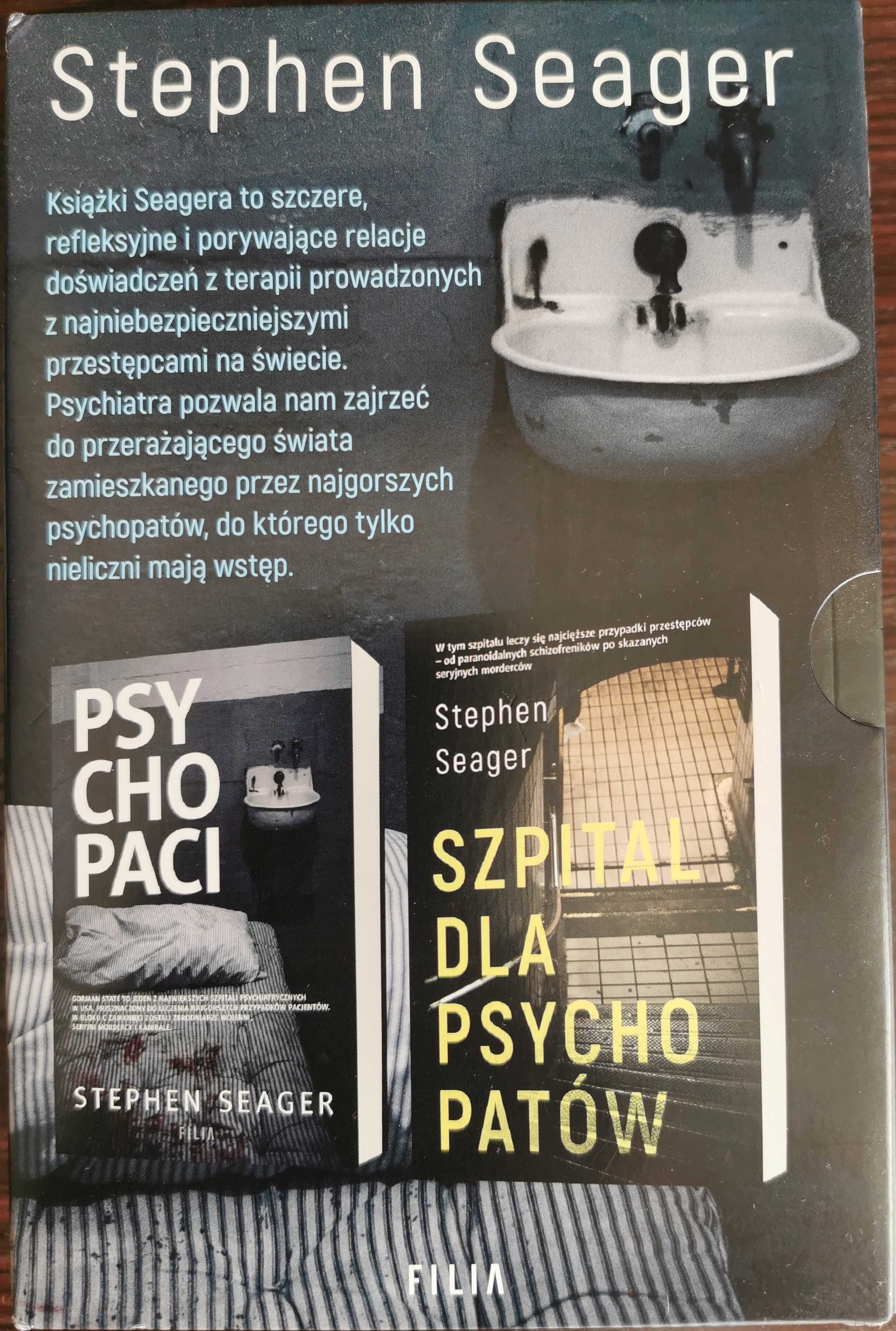 Pakiet Psychopaci / Szpital dla psychopatów, Stephen Seager