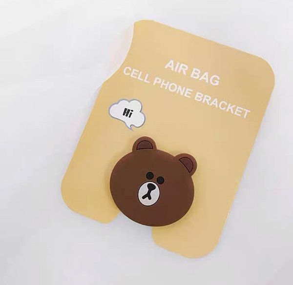 Милый 3d popsocket (попсокет) для телефона детский «Bear»