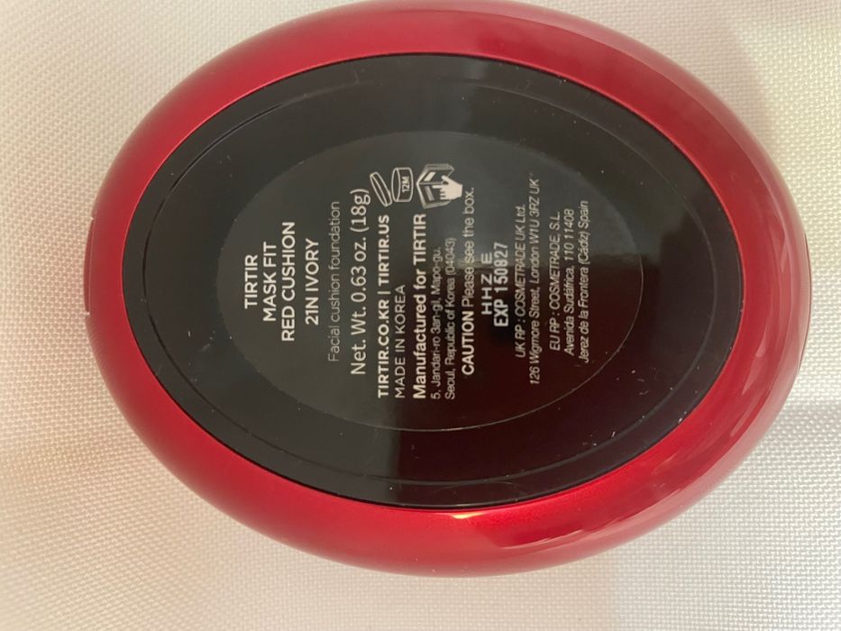 podkład tirtir mask fit red cushion 21n 18 g