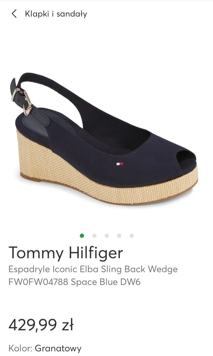 Sandały Tommy Hilfiger