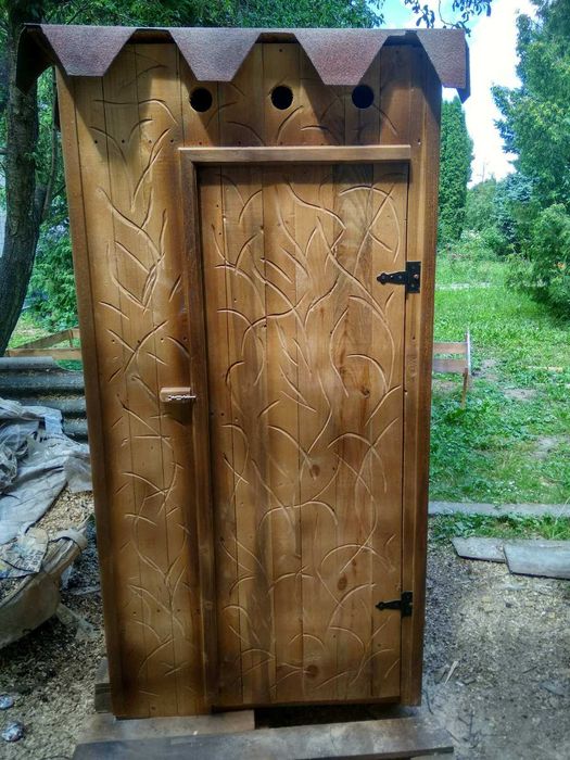 Туалет дерев"яний