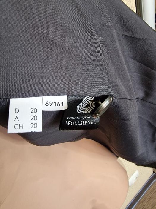 жакет, піджак з натуральної вовни creation atelier gj, оригінал