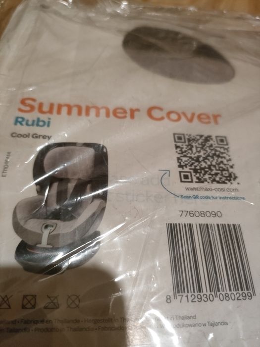 Pokrowiec frotte do fotelika Maxi Cosi Rubi Nowy Okazja