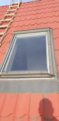 Okno dachowe 140x90 klapowe VELUX  z opierzeniami