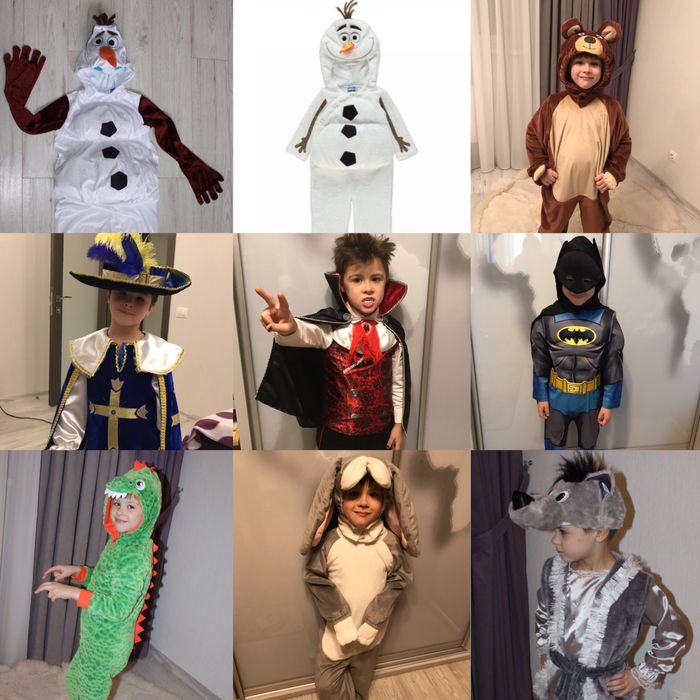 Прокат костюмів. Аренда новорічних костюмів. Прокат костюмов