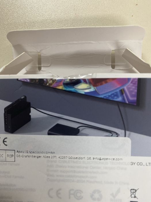 Cabletime 3 em 1 hdmi switcher 4k