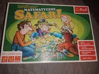 Matematyczne safarii edukacyjna gra rodzinna