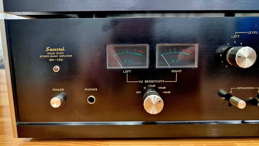 Wzmacniacz koncówka Sansui BA-150 preamp Sansui CAC-606