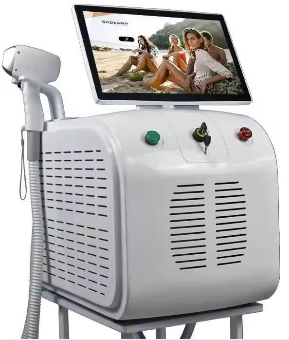 MAQUINA DEPILAÇÃO A LASER 3 ONDAS 16 BARRAS