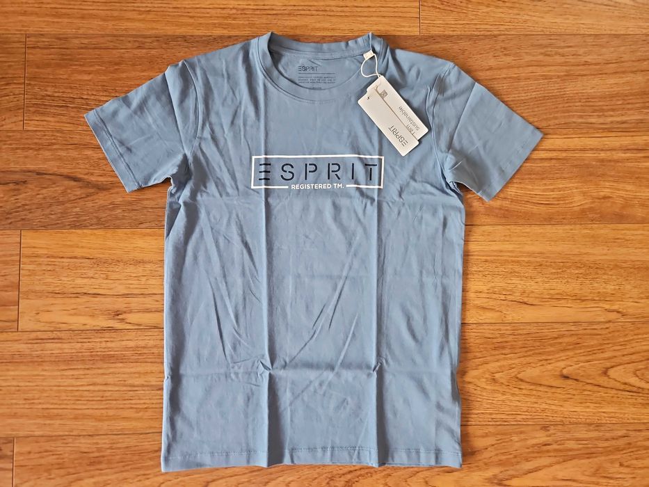 ESPRIT koszulka bawełniana, t-shirt, XS, NOWA (ok. 164-170 cm)