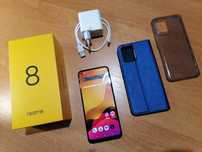 Realme 8 - Smartfon z Pam.Wewn. 128 GB i 6GB RAM + 2 x Etui GRATIS