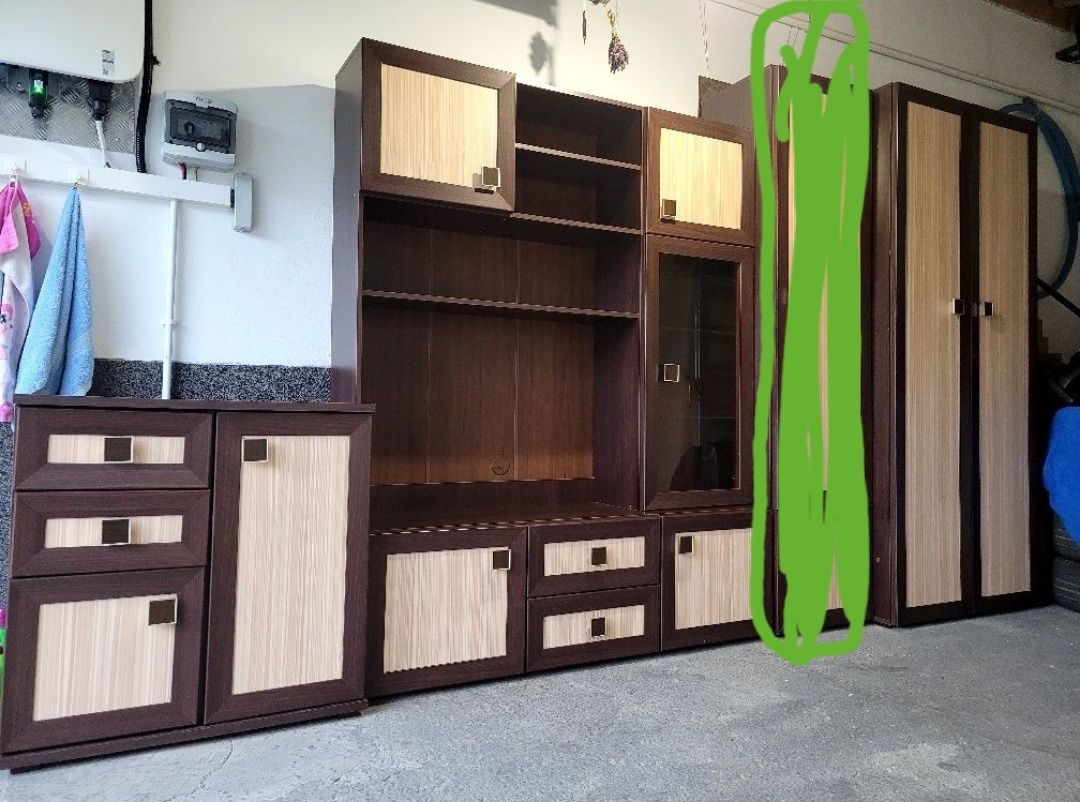 Zestaw mebli do salonu - 3 elementy