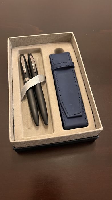 Zestaw pióro i długopis z etui, Tetis