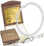 Srebrna Bransoletka  Pancerka 6,50 mm pr 925 Grawer Gratis