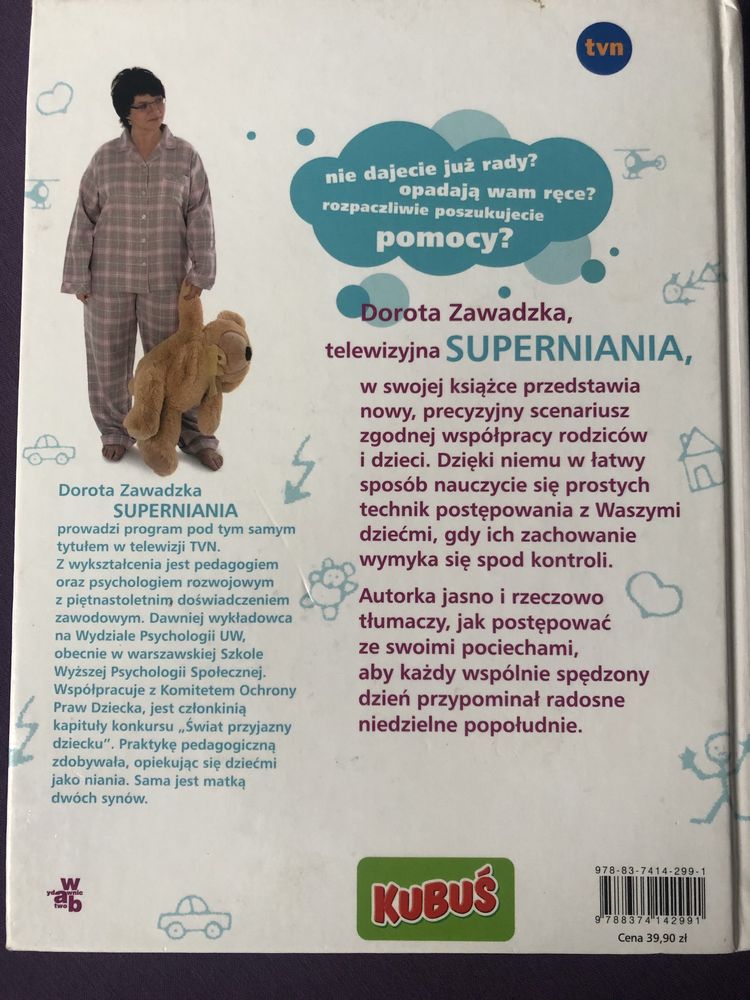 Książka poradnik SUPERNIANIA Dorota Zawadzka Super Dziecko