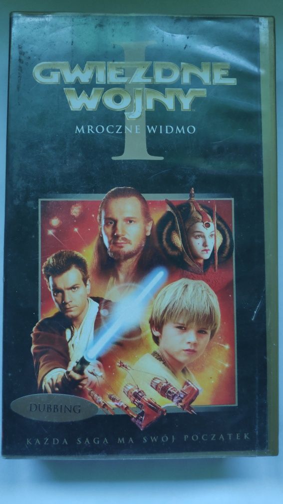Kasety VHS, Wiedźmin, Picasso Trigger, Star Wars Mroczne Widmo