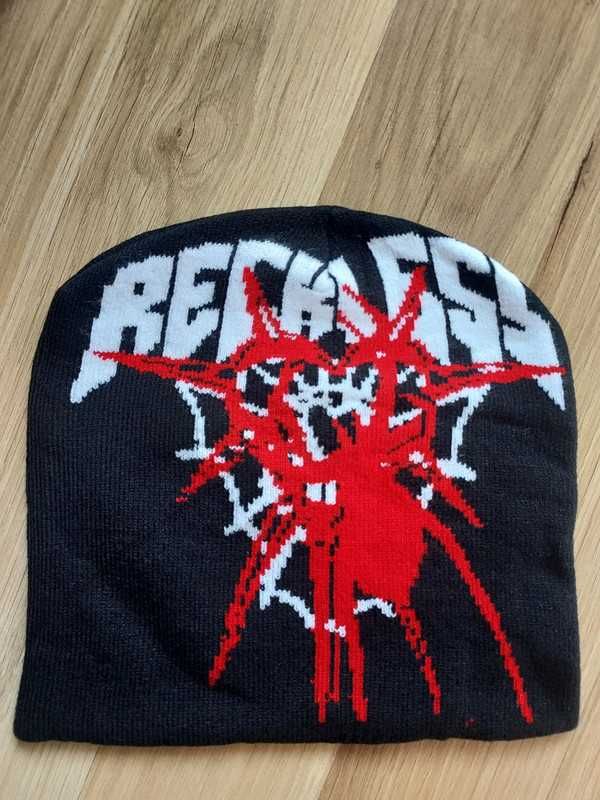 Beanie Reckless czapka spider y2k swag hip-hop opium drain affliction