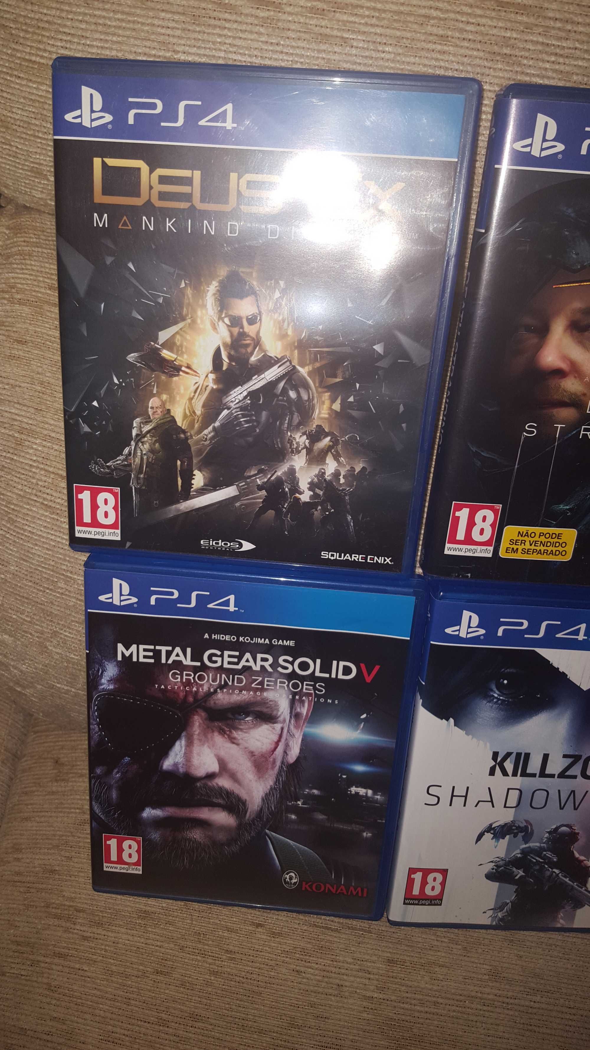 PS4.jogos como novas.