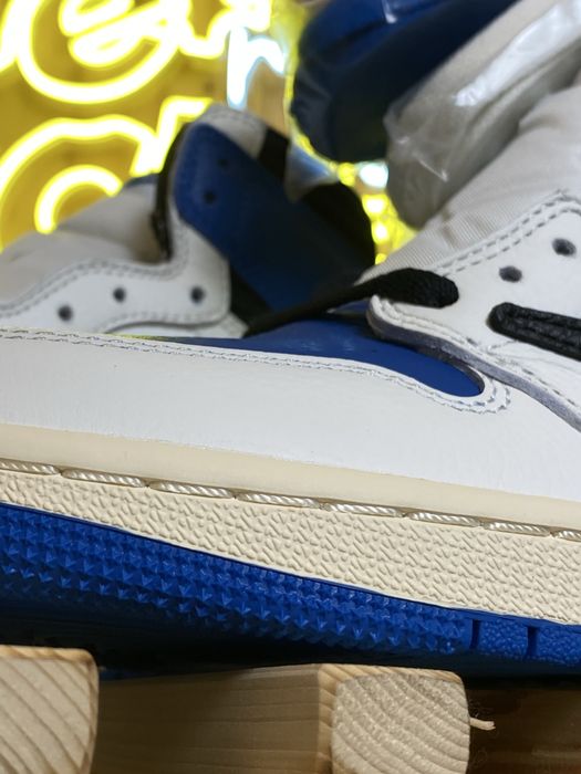 (36-42.5) Кросівки високі Nike Jordan 1 High Fragment x Travis Scott.